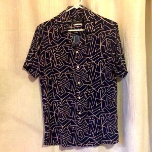 COPY - EUC Geometric Button Shirt